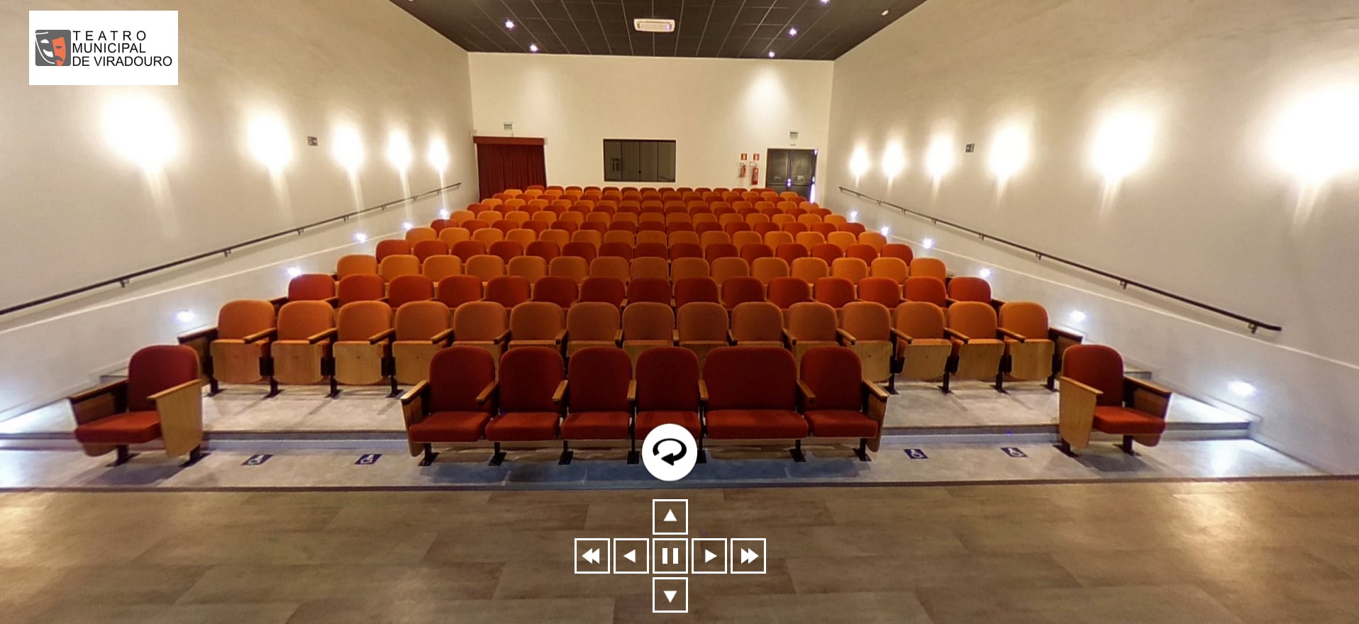 Teatro Municipal de Viradouro - Okamoto Fotografia